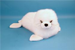 Promotional Dowman Large Soft Touch White Snow Seal Plush Toy