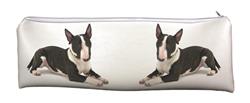 Large PVC Pencil Case Bull Terrier Dog Back to School