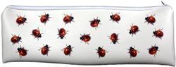 Large PVC Cloth School/Office Pencil Case Ladybirds