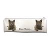 British Blue Cat Sentiment Large PVC Cloth School Pencil Case AC-133CA