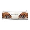 Large PVC School Pencil Case Red Boxer Dog 