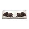 Large, Long School Pencil Case Labrador+Kitten Love