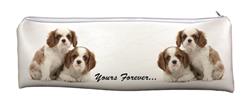 Large School Pencil Case Cavalier King Charles 