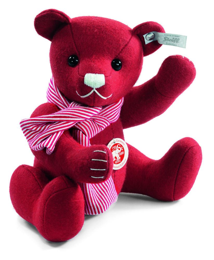 red steiff bear