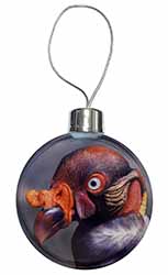 King Vulture Bird of Prey Christmas Bauble