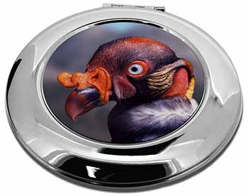 King Vulture Bird of Prey Make-Up Round Compact Mirror