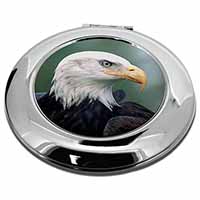 Eagle, Bird of Prey Make-Up Round Compact Mirror