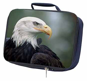 Eagle, Bird of Prey Navy Insulated School Lunch Box/Picnic Bag