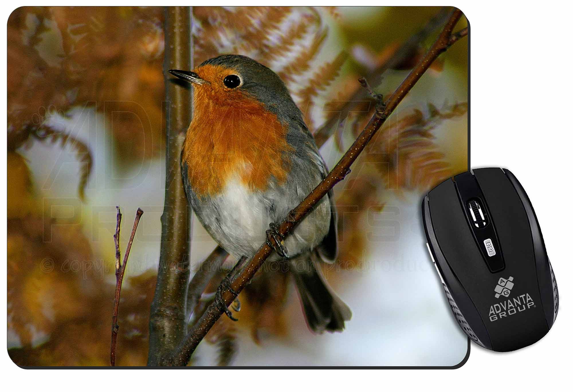 Animal Collectables Autumn Robin Red Breast Computer Mouse Mat Christmas Gift Idea Ab R21m Collectables Sloopy In