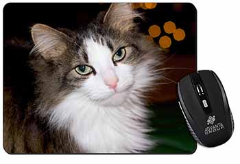 Beautiful Tabby Cat Computer Mouse Mat