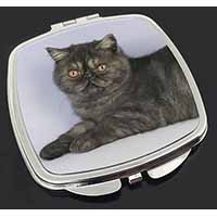 Exotic Smoke Cat Make-Up Compact Mirror