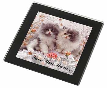 Persian Kittens by Roses 