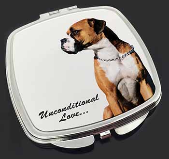 Boxer Dog With Love Make-Up Compact Mirror