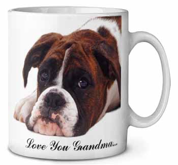 Boxer Dogs Grandma Gift Ceramic Coffee Mug/Tea Cup