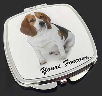 Beagle Dog "Yours Forever..." Make-Up Compact Mirror