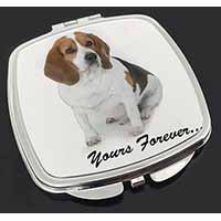 Beagle Dog "Yours Forever..." Make-Up Compact Mirror