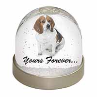 Beagle Dog "Yours Forever..." Snow Globe Photo Waterball