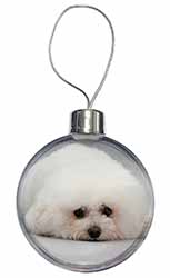 Bichon Frise Dog Christmas Bauble