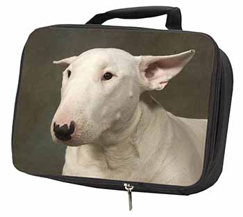 Bull Terrier Dog Black Insulated School Lunch Box/Picnic Bag