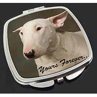 Bull Terrier Dog "Yours Forever" Make-Up Compact Mirror