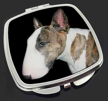 A Beautiful Brindle Bull Terrier Make-Up Compact Mirror