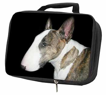 A Beautiful Brindle Bull Terrier Black Insulated School Lunch Box/Picnic Bag