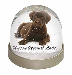 Chesapeake Bay Retriever-Love Snow Globe Photo Waterball