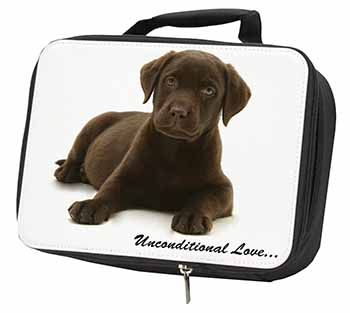 Chesapeake Bay Retriever-Love Black Insulated School Lunch Box/Picnic Bag