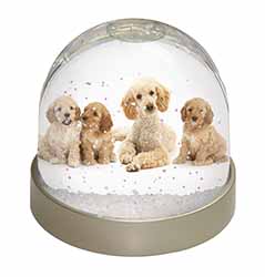 Cockerpoodles Snow Globe Photo Waterball