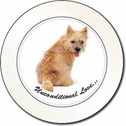 Cairn Terrier Dog With Love Car or Van Permit Holder/Tax Disc Holder