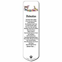 Colourful Dalmatian Dogs Bookmark, Book mark, Printed full colour