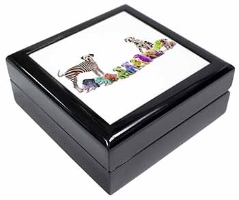 Colourful Dalmatian Dogs Keepsake/Jewellery Box