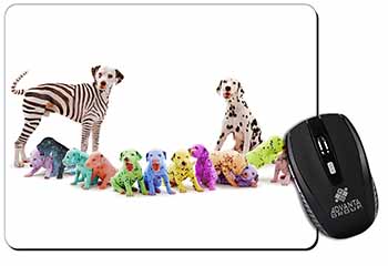 Colourful Dalmatian Dogs Computer Mouse Mat