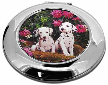 Dalmatian Make-Up Round Compact Mirror