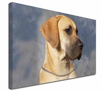 Fawn Great Dane Canvas X-Large 30"x20" Wall Art Print