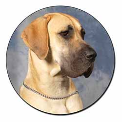 Fawn Great Dane Fridge Magnet Printed Full Colour