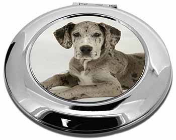 Great Dane Make-Up Round Compact Mirror