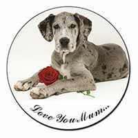 Great Dane+Rose 