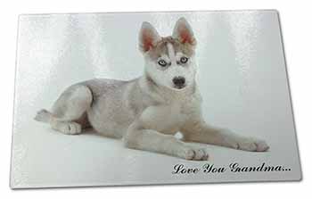 Large Glass Cutting Chopping Board Husky 