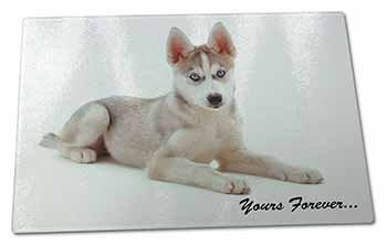 Large Glass Cutting Chopping Board Husky 