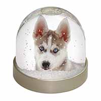 Siberian Husky Snow Globe Photo Waterball