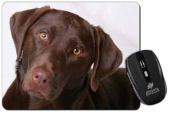 Chocolate Labrador Computer Mouse Mat