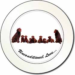 Chocolate Labradors-Love Car or Van Permit Holder/Tax Disc Holder