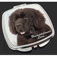 Newfoundland Dog-With Love Make-Up Compact Mirror