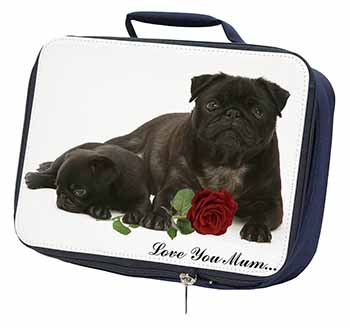 Black Pugs+Rose 