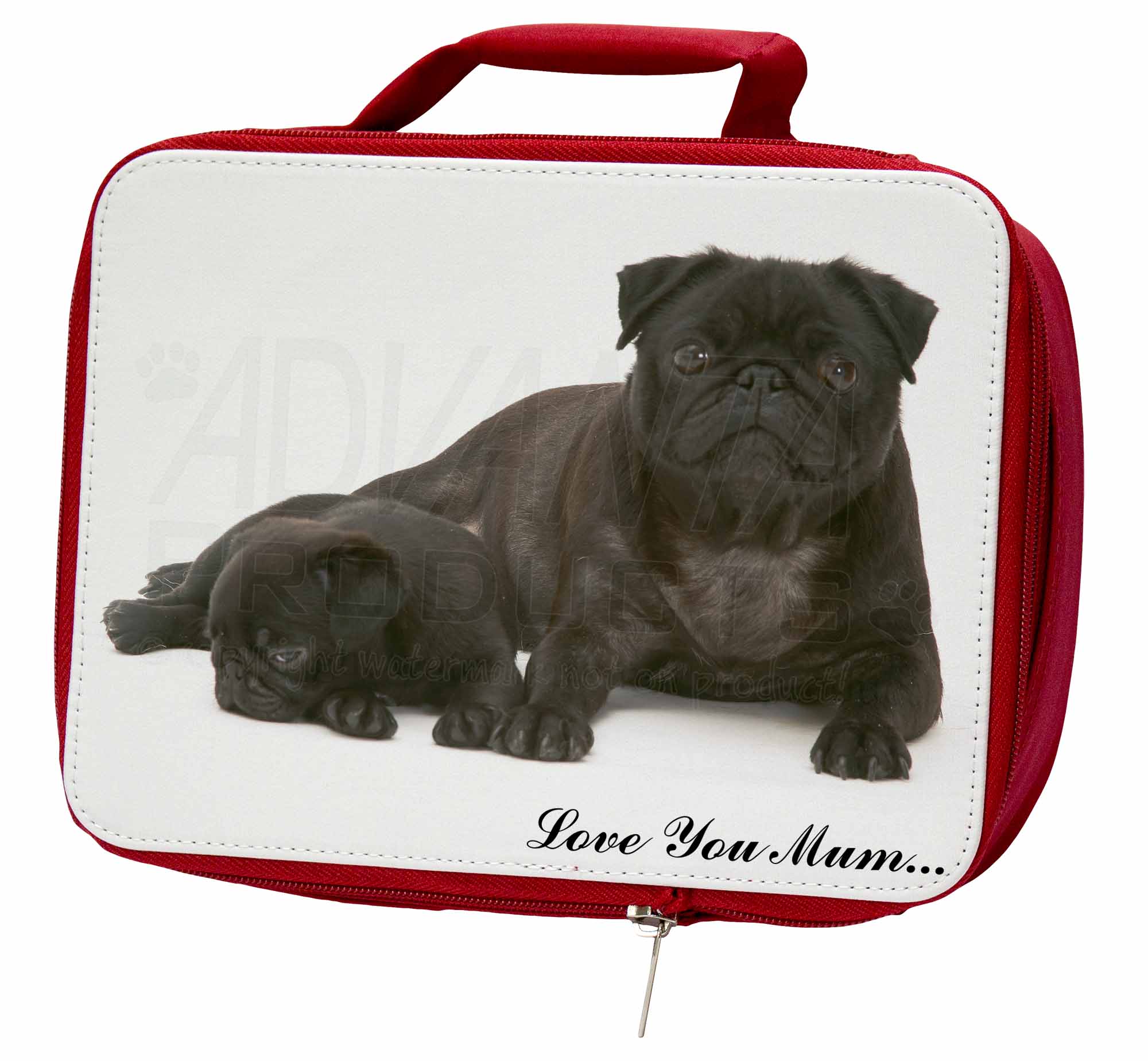 pug lunch bag