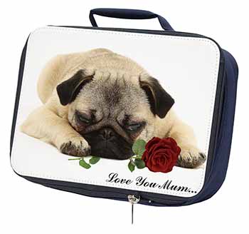 Fawn Pug with Rose 