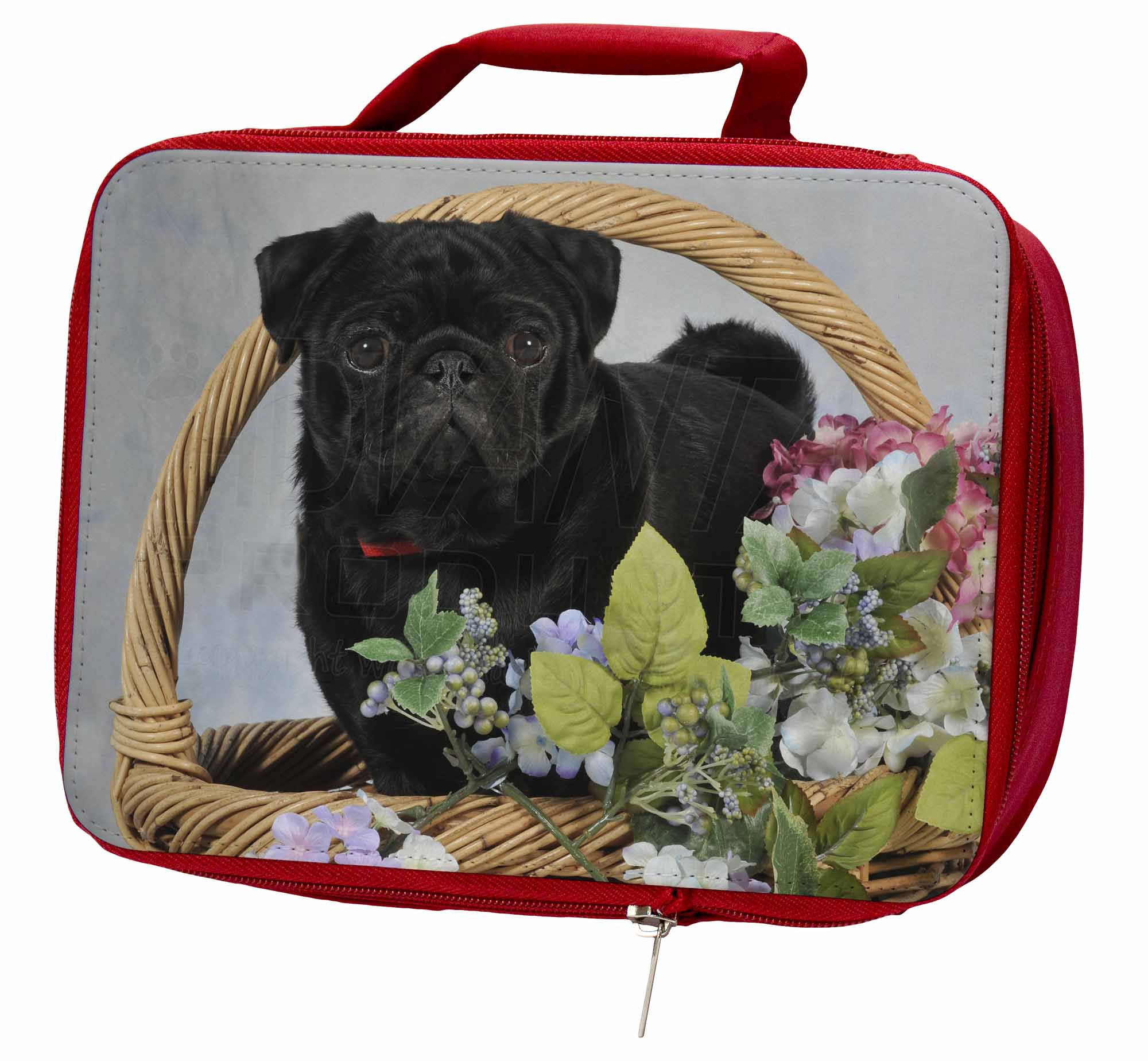 pug lunch bag