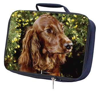 Irish Red Setter Dog Navy Insulated School Lunch Box/Picnic Bag