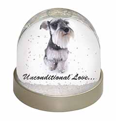 Schnauzer Dog-Love Snow Globe Photo Waterball